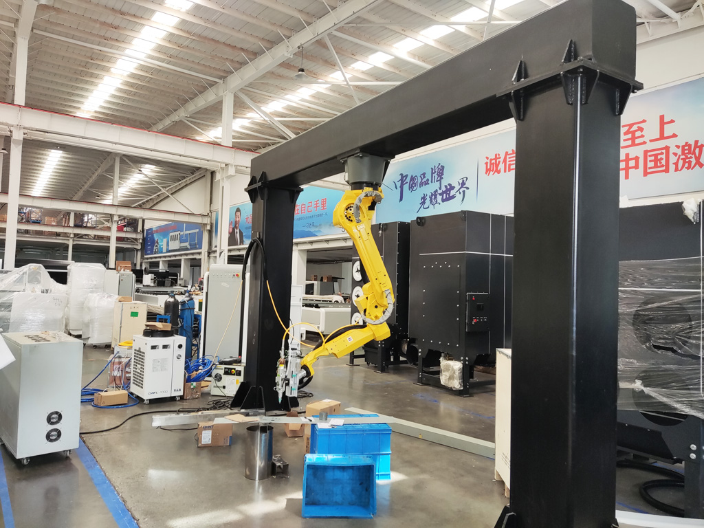 工業(yè) 3D 金屬機器人光纖激光切割機