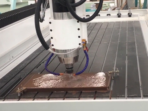 用于石材雕刻的線性自動換刀數(shù)控雕刻刻機