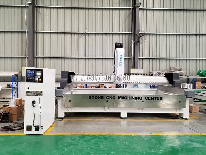 石材數(shù)控加工中心加工洗手盆