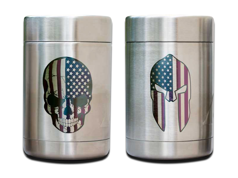 旋轉彩色激光雕刻杯