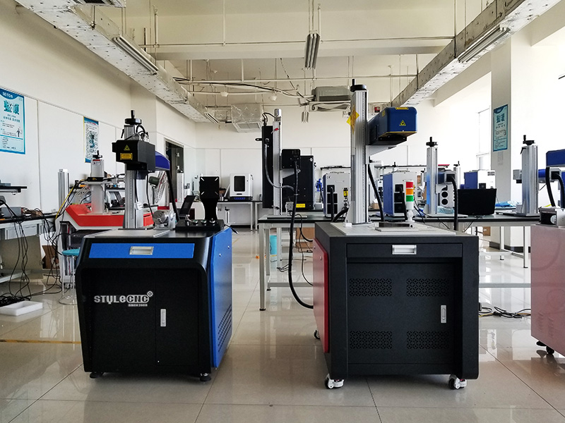 3D 用于金屬紋理的光纖激光打標機