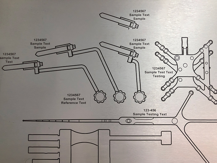 鍍鋅鋁激光雕刻項(xiàng)目