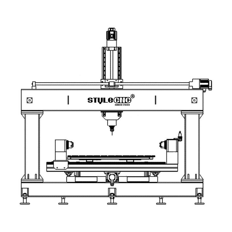 四軸數(shù)控雕刻機(jī) 四軸數(shù)控雕刻機(jī)