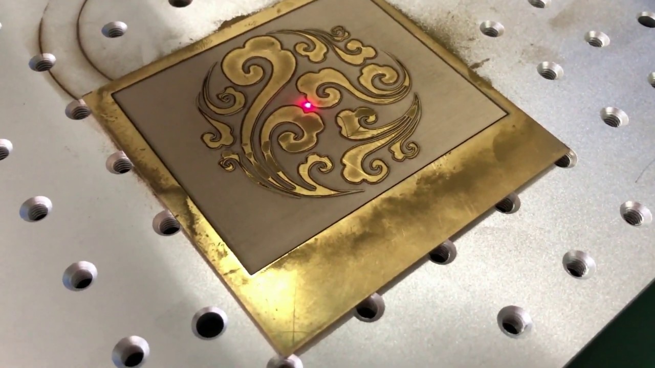 金屬激光雕刻機(jī) 100W IPG光纖激光器