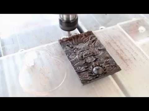 迷你數(shù)控雕刻機(jī) 6090 制作實(shí)木工藝品