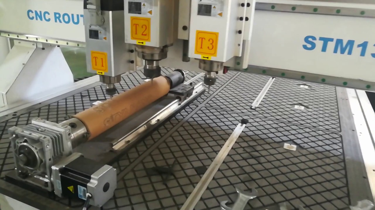 帶車床附件的氣動(dòng)自動(dòng)換刀數(shù)控雕刻刻機(jī) 帶車床附件的氣動(dòng)自動(dòng)換刀數(shù)控雕刻刻機(jī)